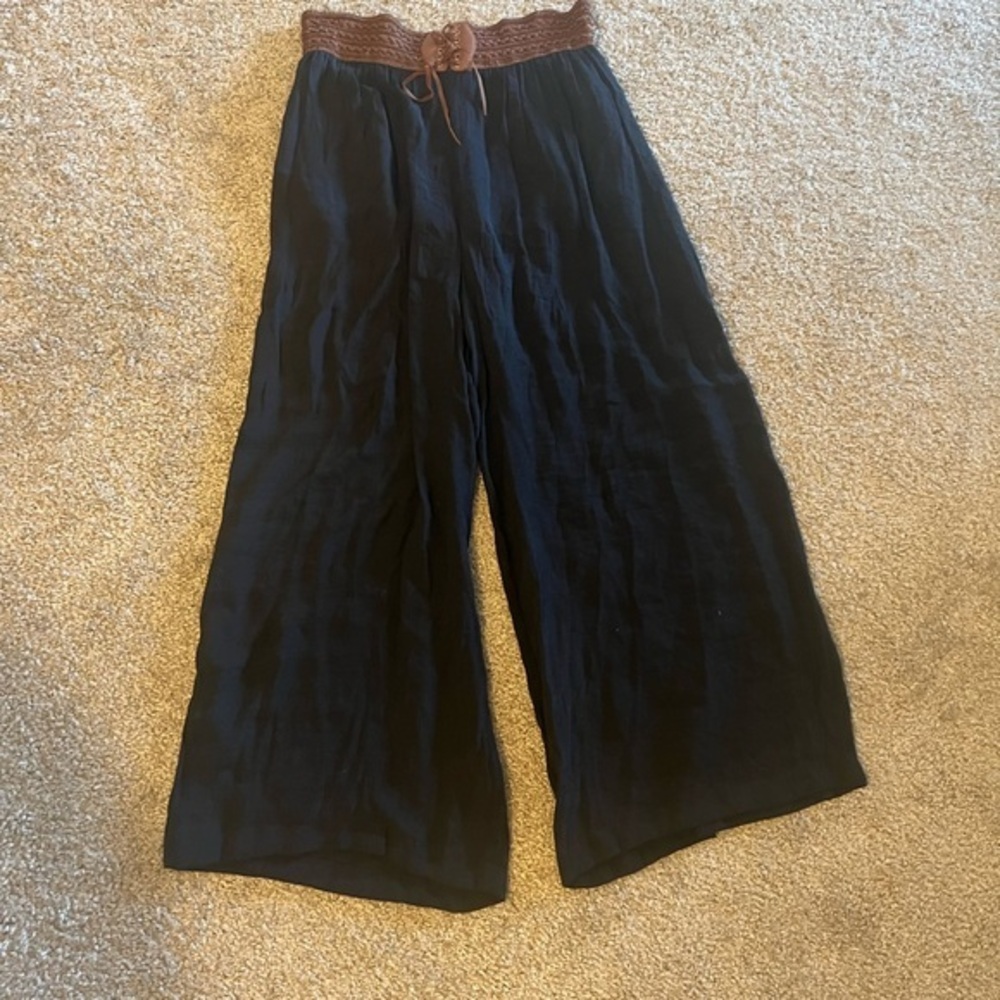 Poetry wide leg pant lace‎ waist large - Picture 4 of 8
